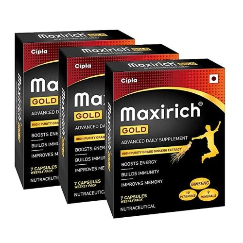 Cipla Multivitamin & Ginseng x7 Cipla Multivitamin & Ginseng x7