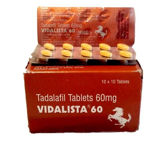 Vidalista 60mg tablets x10