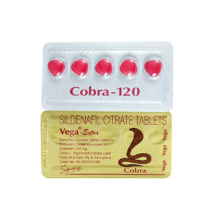 Cobra Vega Extra 120mg x5