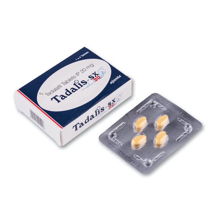Tadalis SX 20mg tablets x4 Tadalis SX 20mg tablets x4