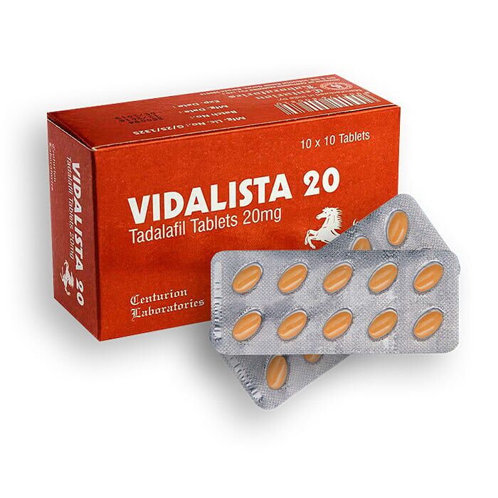 Vidalista 20mg tablets x10